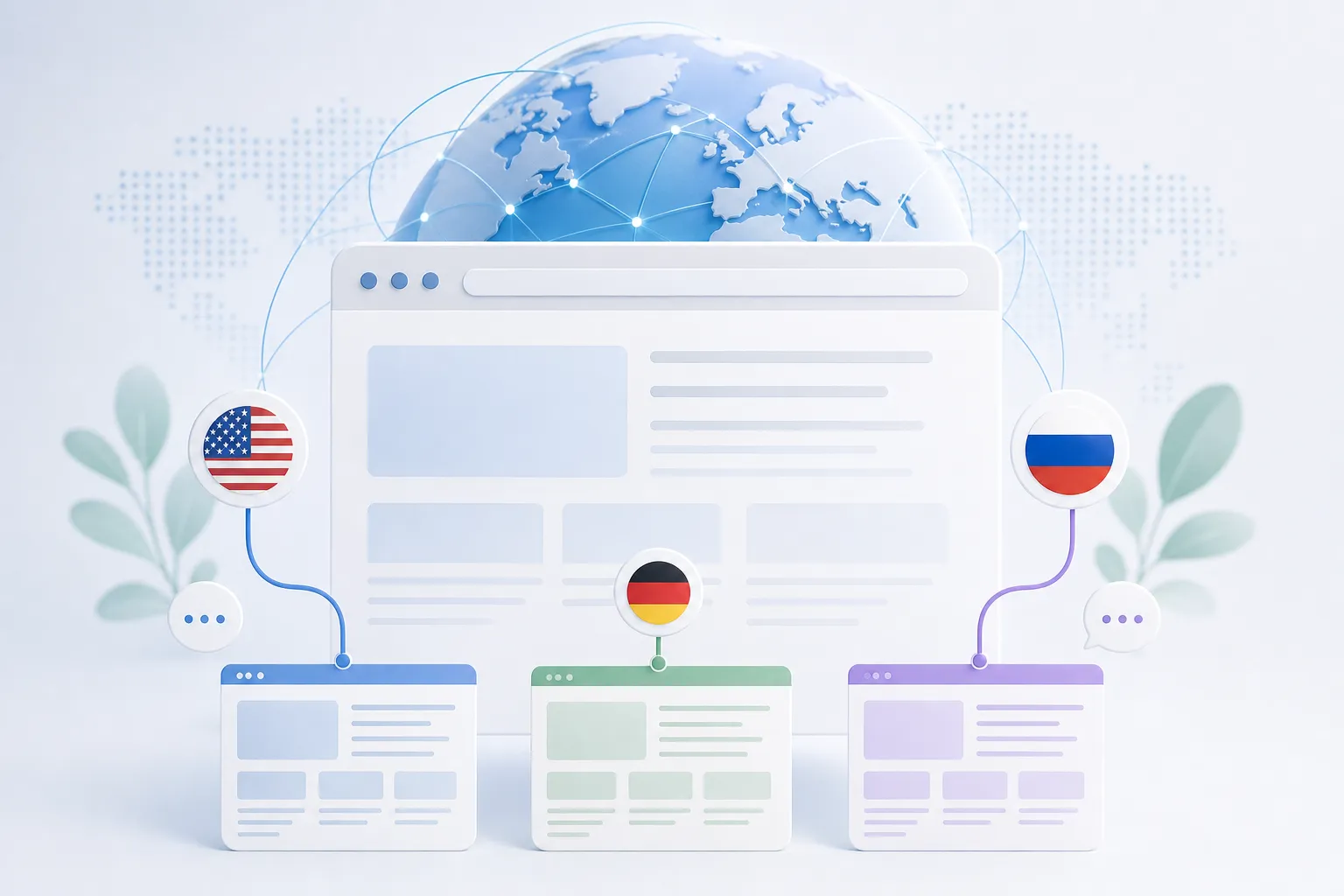 Мультиязычные URL в браузере